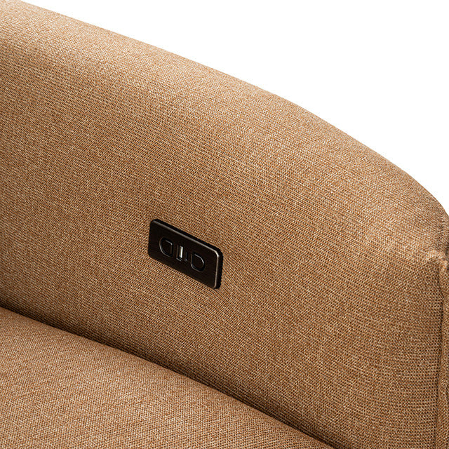 Galten Power Sectional, Brown - view 10