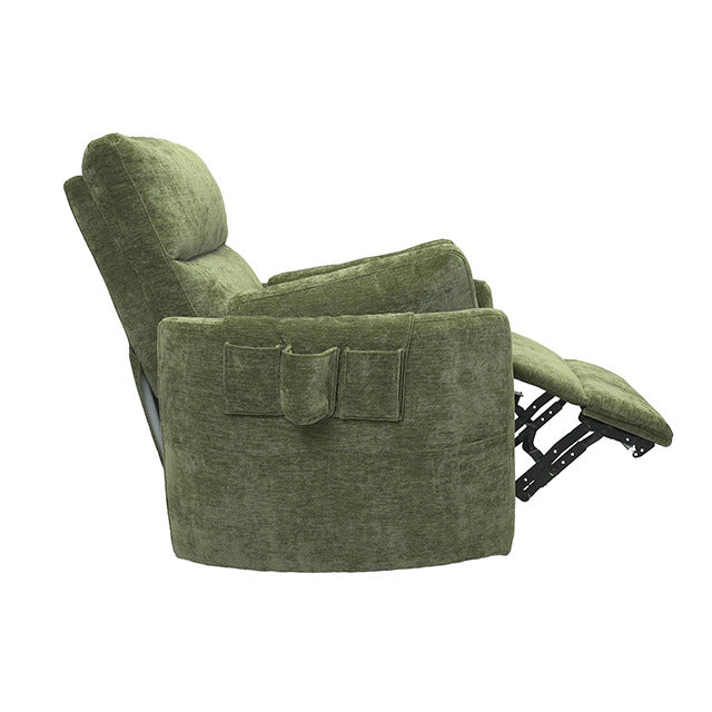 Rogers Power Recliner, Green - view 9