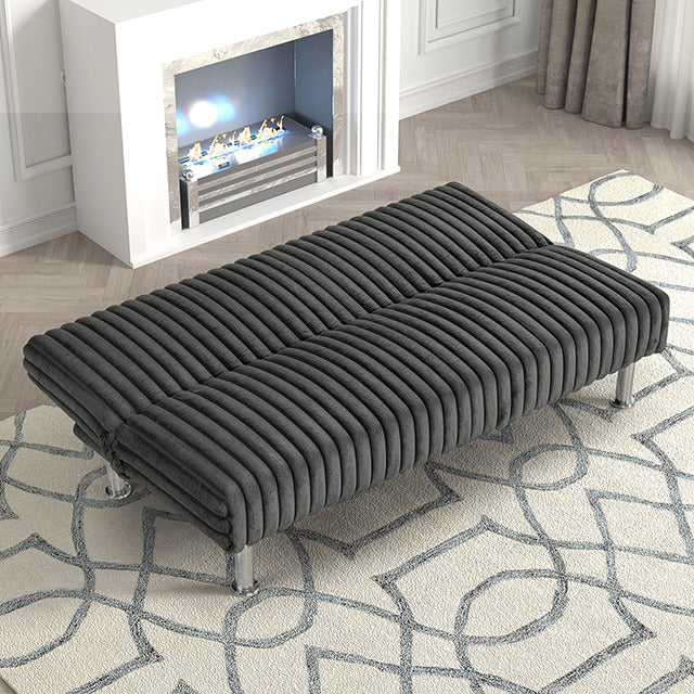 Hinwil Futon Sofa Bed, Charcoal - view 2