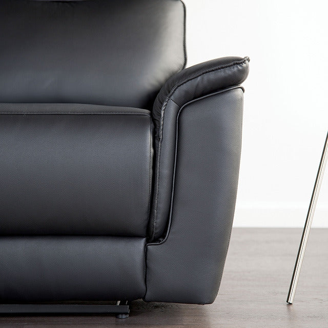 Bienne Sofa Manual Recliner, Black - view 7