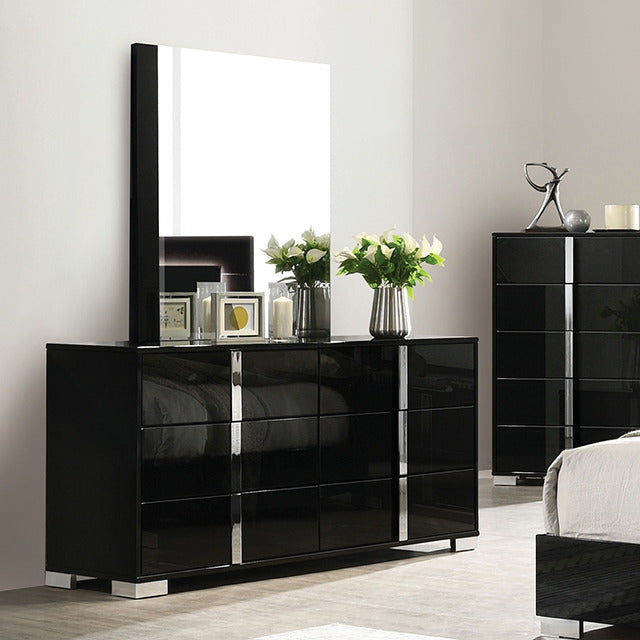 Sinistra Dresser, Piano Black