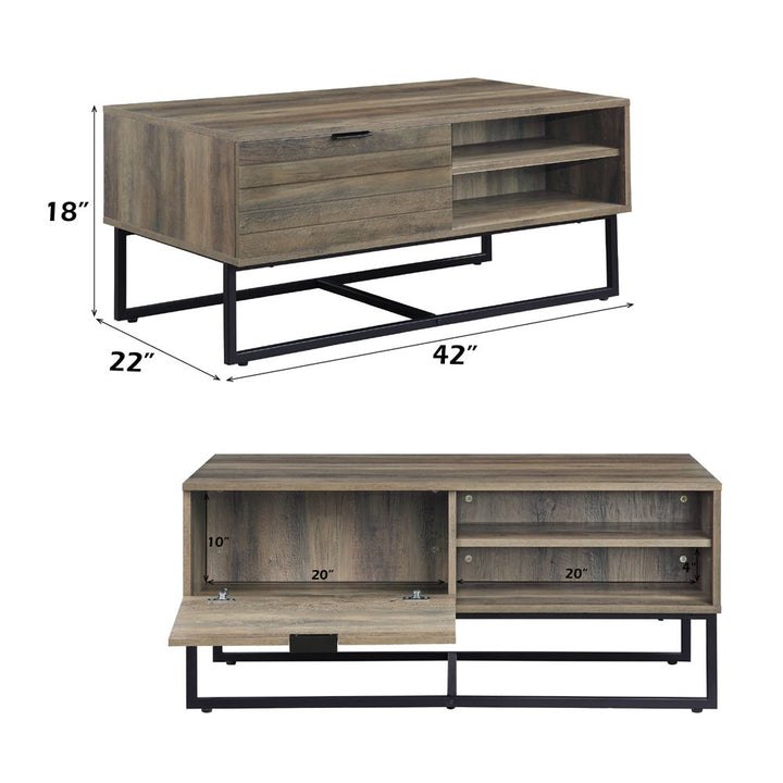 Homare Coffee Table – dimensions diagram