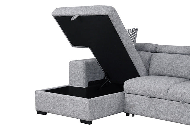 Chatteris Sectional, Gray - view 3