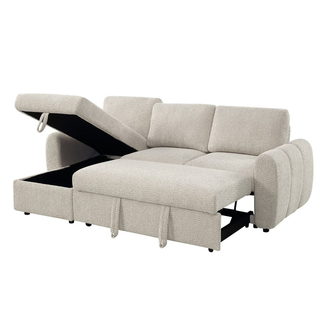 Nuriel Reversible Sectional Sofa w/Sleeper & Storage – view 8