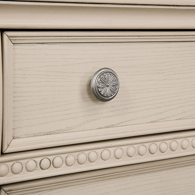 Pamphilos Bed, Antique White - view 7