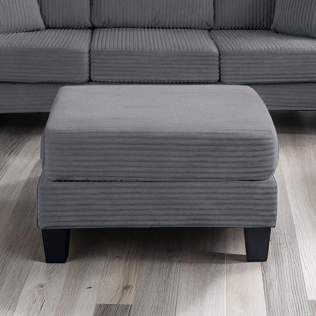 Moretaine Storage Ottomen, Dark Gray