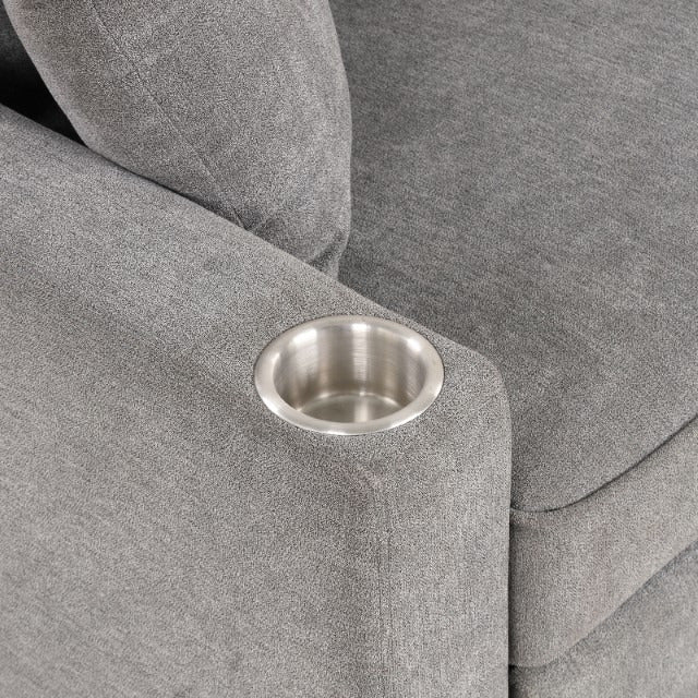 Kendal Sleeper Sofa Sectional, Gray - view 8