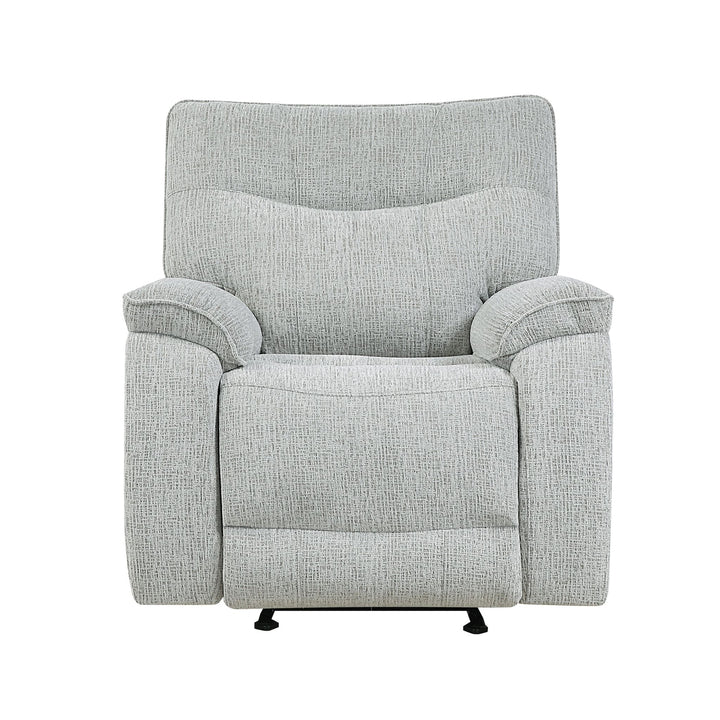 Chablis Glider Recliner W/heat &amp; Massage-Mist Gray