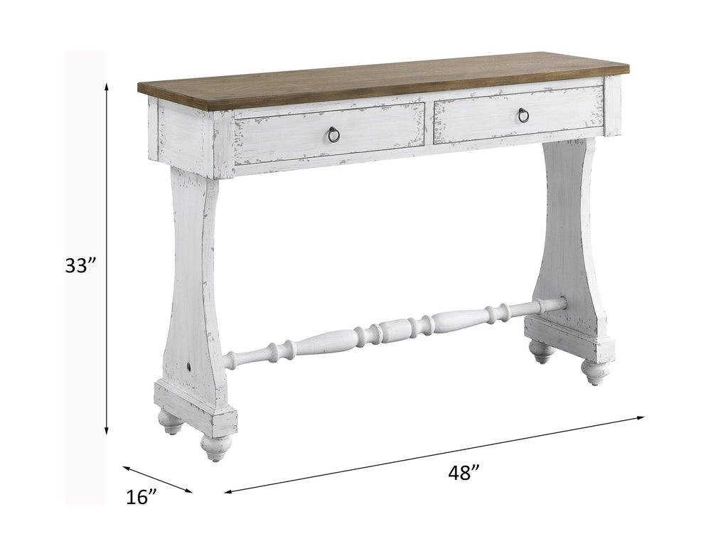 Carminda Console Table – line drawing