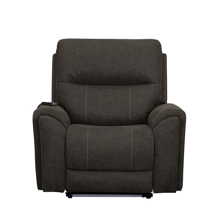 Gaia Auto Glider Recliner W/pwr Hr &amp; Fr-Sable