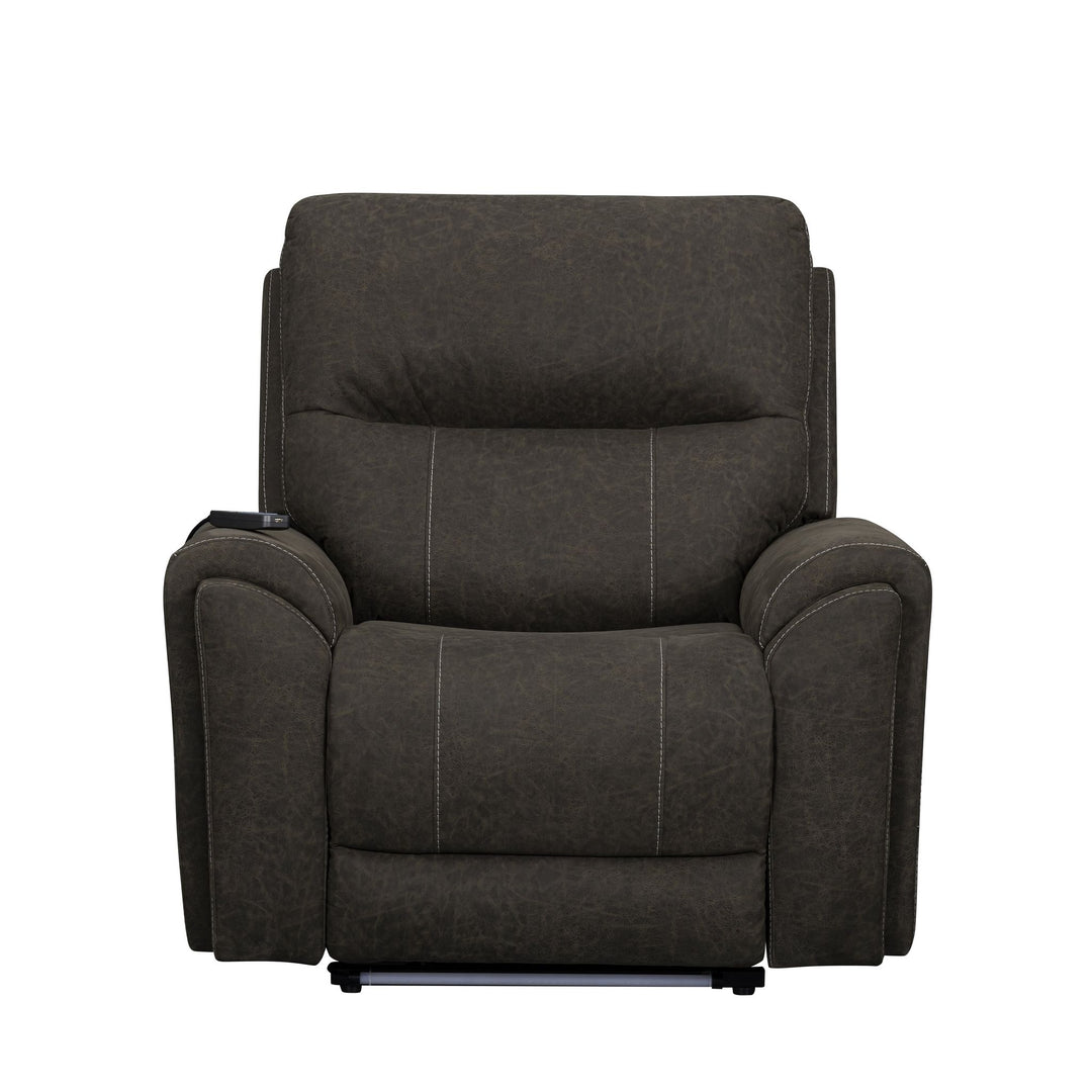 Gaia Auto Glider Recliner W/pwr Hr & Fr-Sable