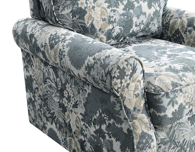 Penryn Swivel Accent Chair, Topiary Green - view 9