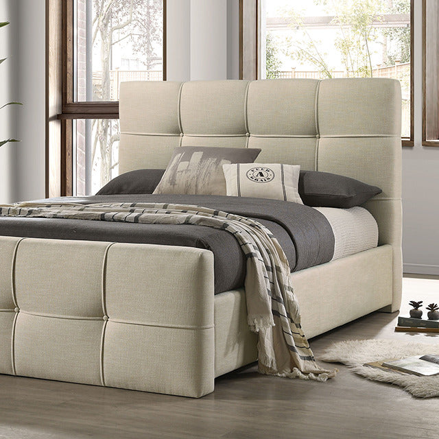 Merced Bed, Ivory