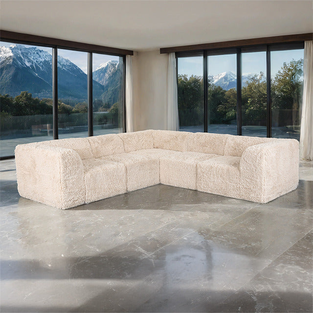 Nappi L-Sectional, Sand - view 3