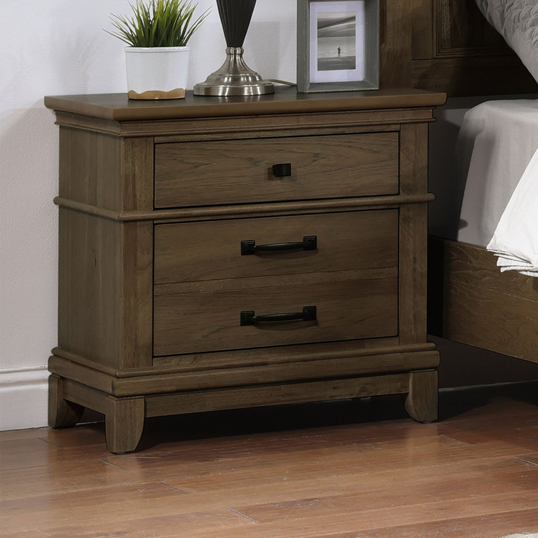 Sunstone Nightstand-Walnut