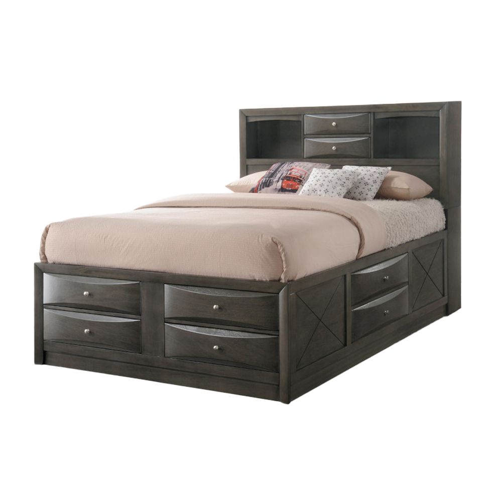 Ireland Queen Bed W/Storage – view 2