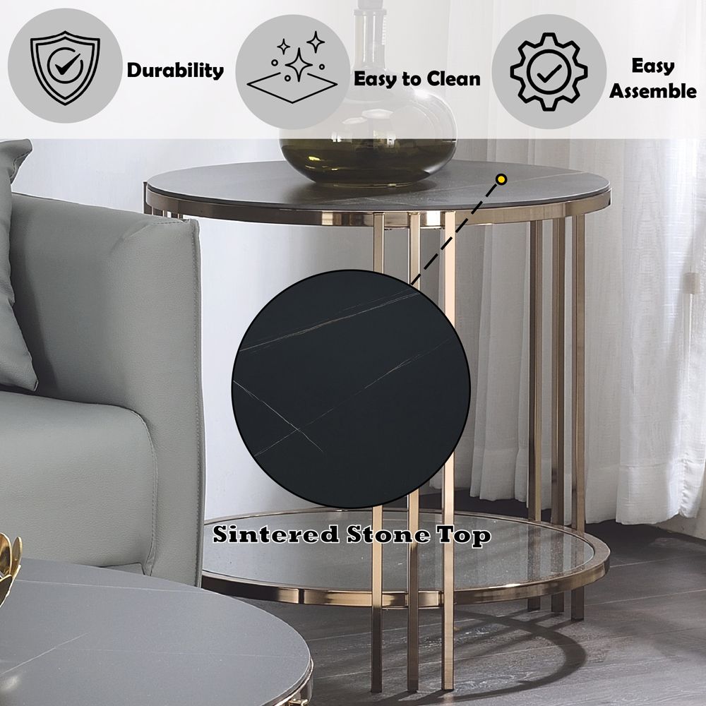 Zaidee END TABLE – features callout