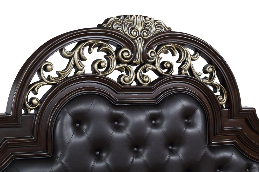 Maximus 5/0 Q  Footboard & Slats-Madeira