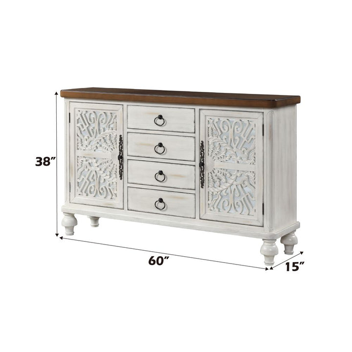 Vermont Console Cabinet – dimensions diagram