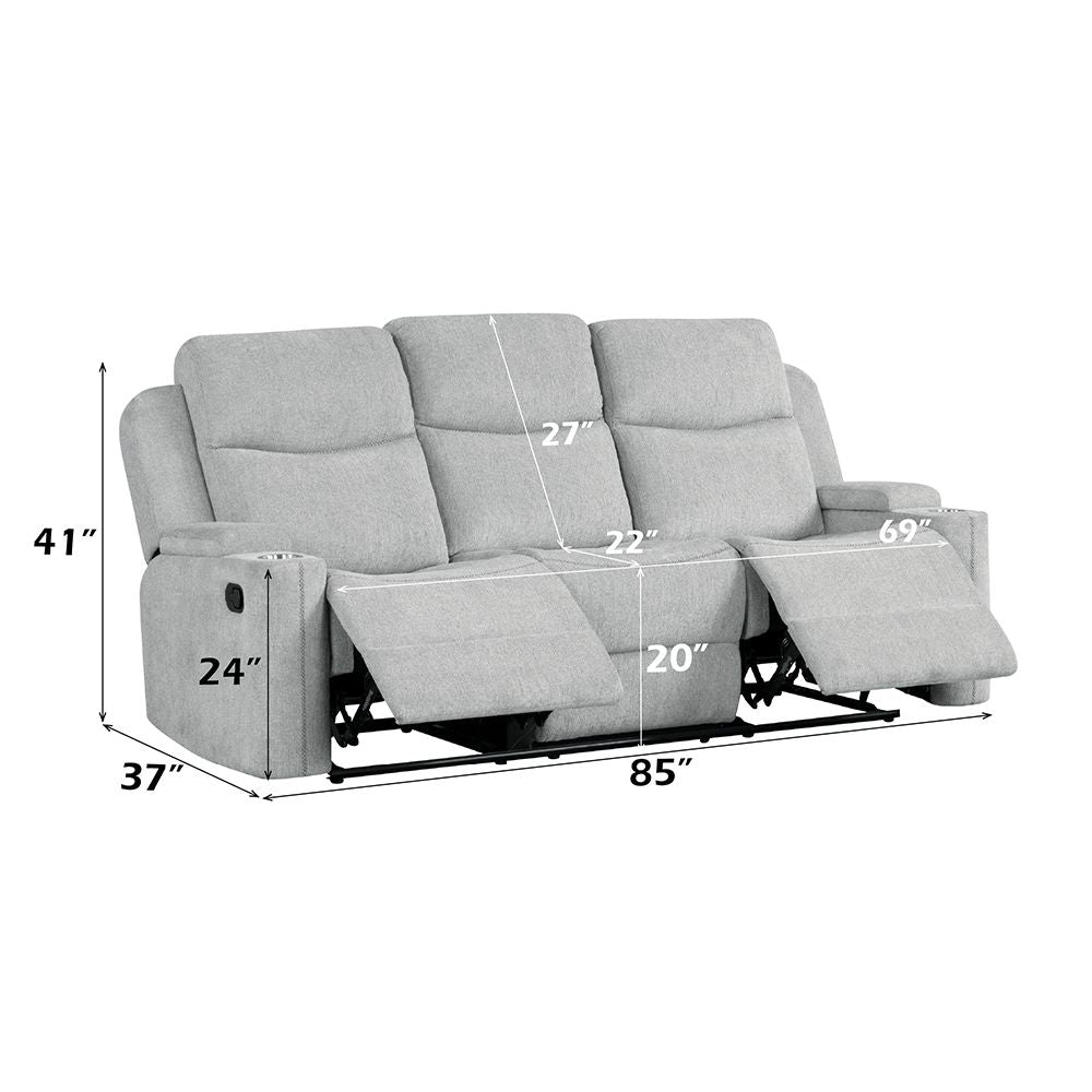 Galya Motion Sofa – dimensions diagram