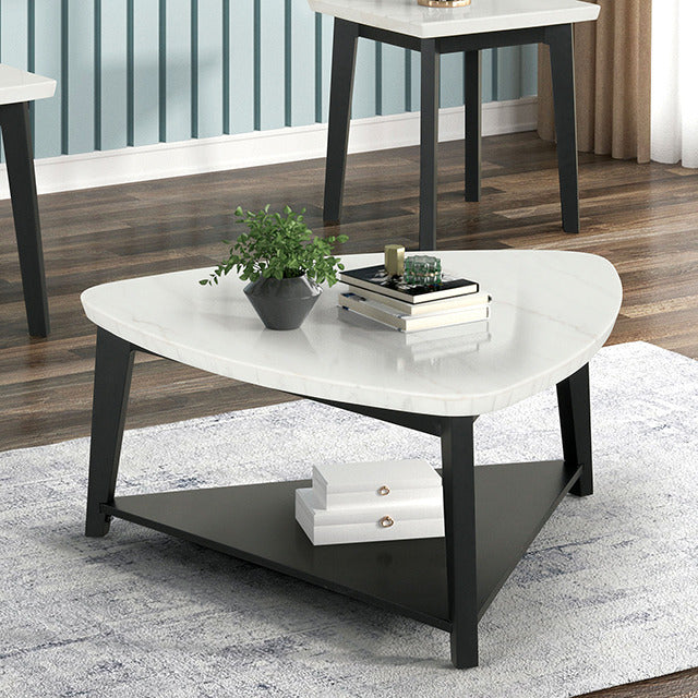 Thisted Triangle Marble Coffee Table - view 2