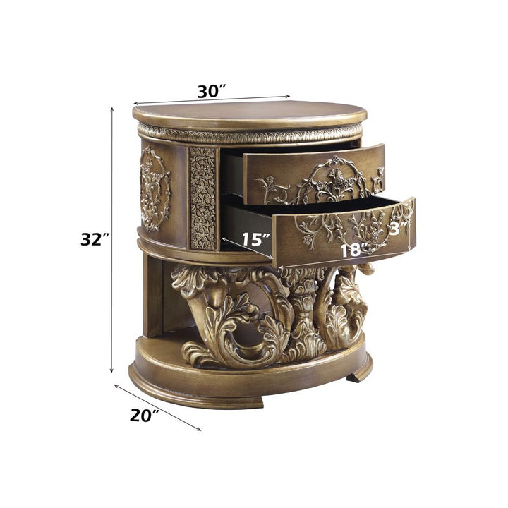 Constantine Nightstand – dimensions diagram