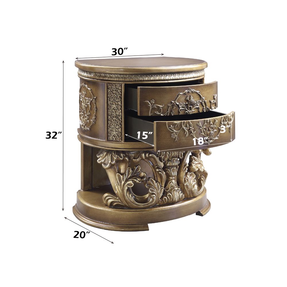 Constantine Nightstand – dimensions diagram