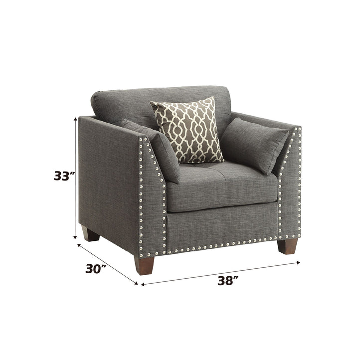 Laurissa Chair with 3 Pillows