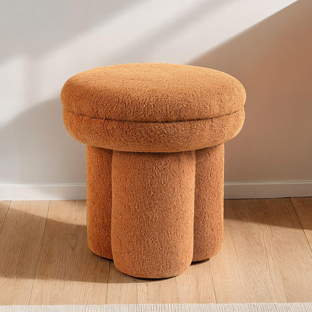 Thisbe Stool, Saddle Brown
