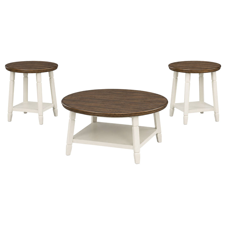 Flaherty 3 Piece Occasional Set- 1 Coffee &amp; 2 End Tables -Two