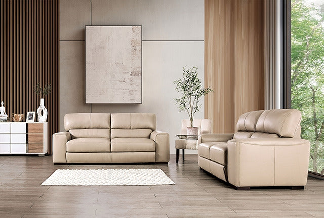 Marsicano Loveseat, Taupe - view 2