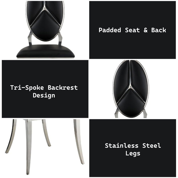 Cyrene Side Chair (Set-2) – features callout