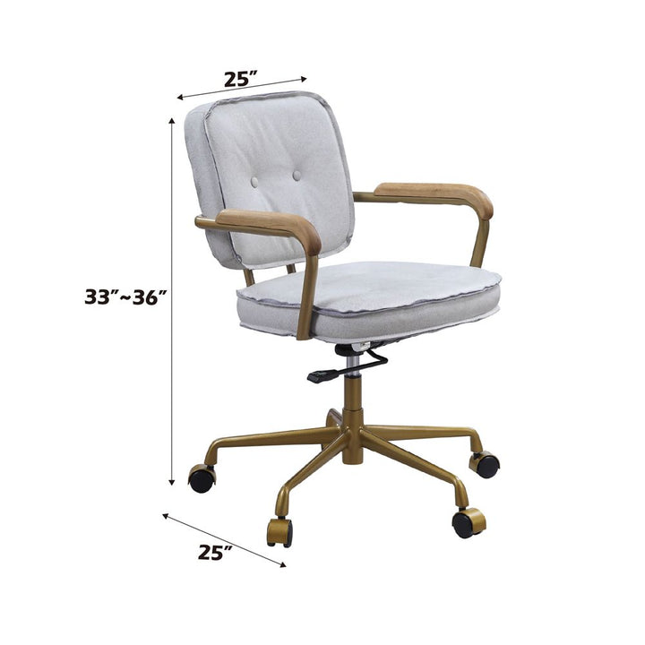 Siecross Office Chair – dimensions diagram