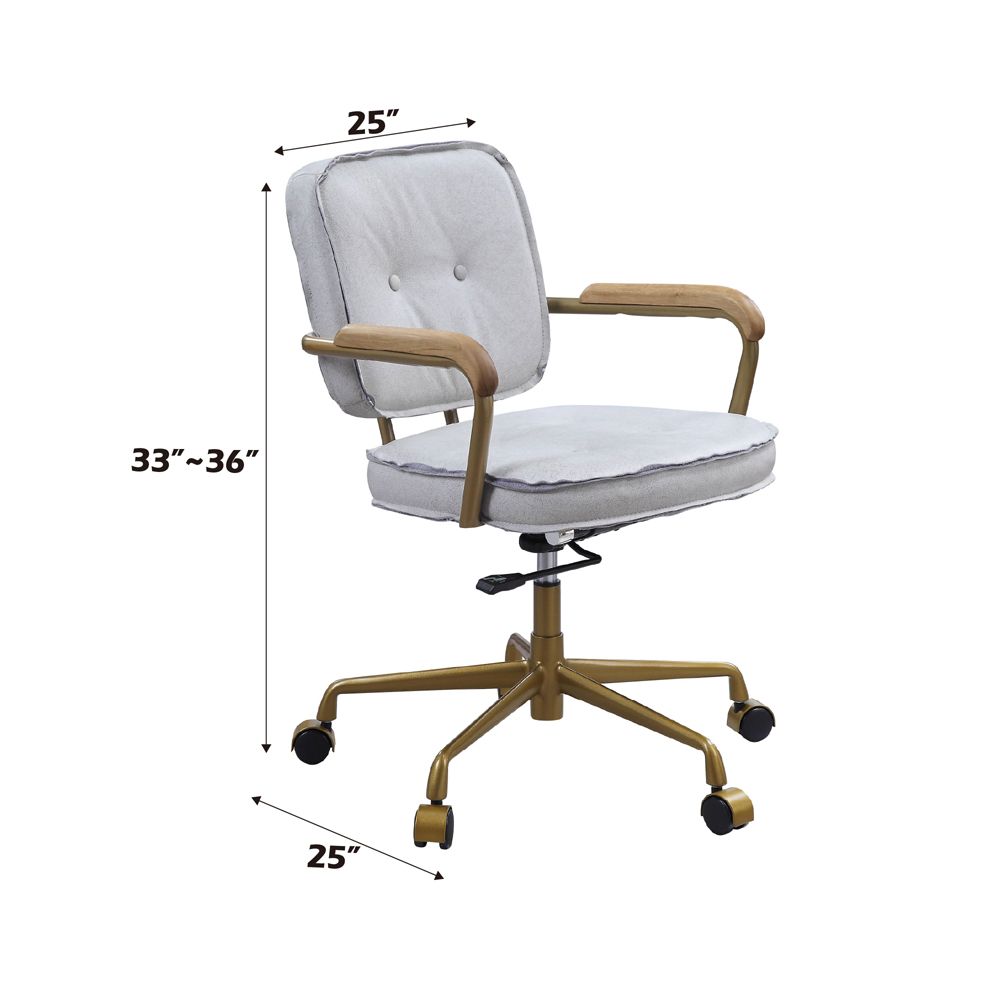 Siecross Office Chair – dimensions diagram