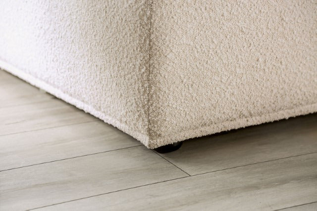 Stavanger Curved 3-Seater, Beige - view 3