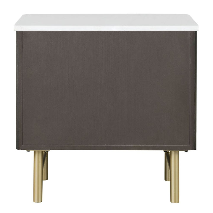 Clayten Nightstand w/Marble Top – view 5