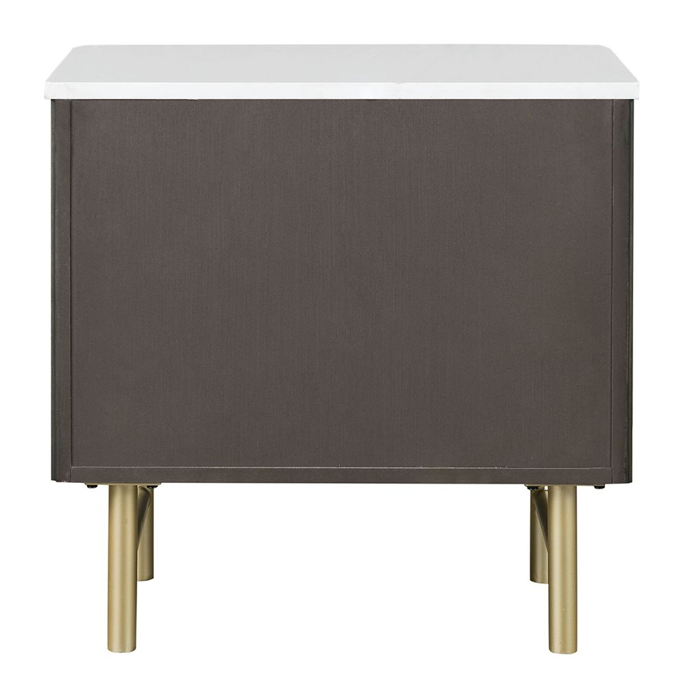 Clayten Nightstand w/Marble Top – view 5