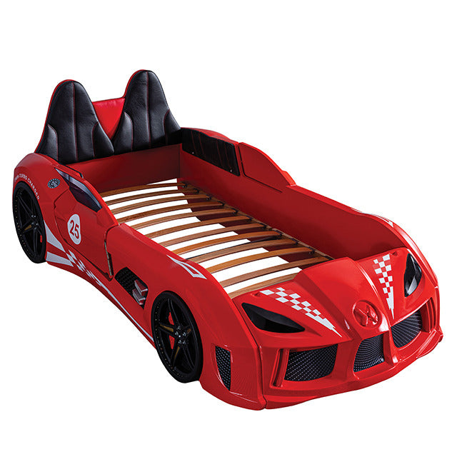 Trackster Bed, Red - view 2