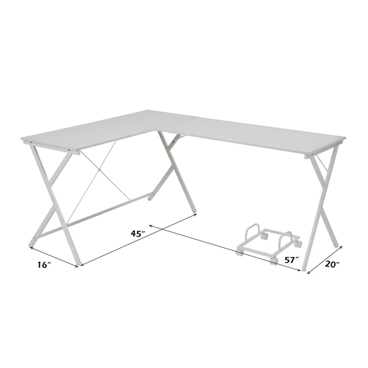 Dazenus Computer Desk – dimensions diagram