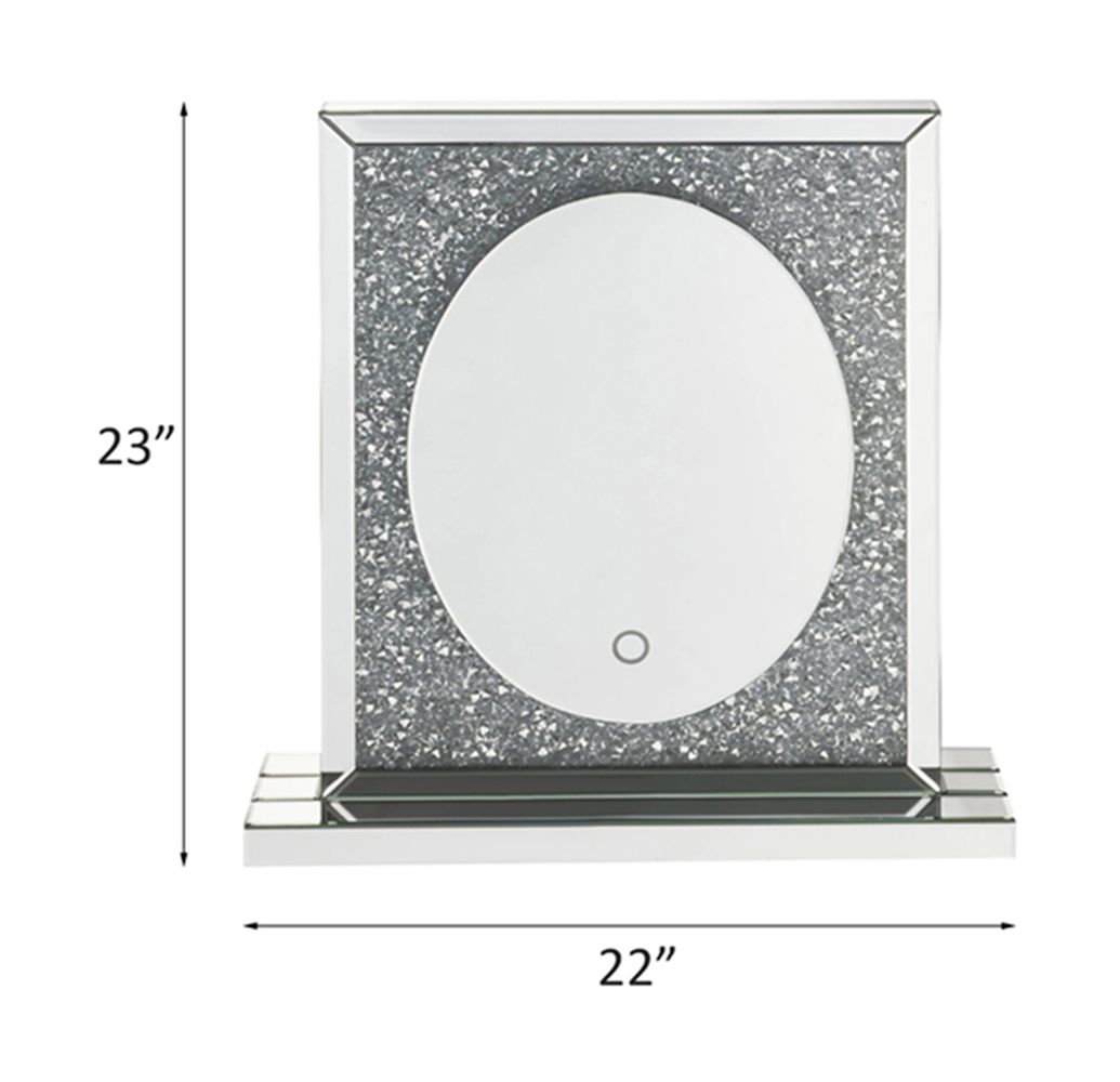 Noralie Accent Mirror W/Led – line drawing