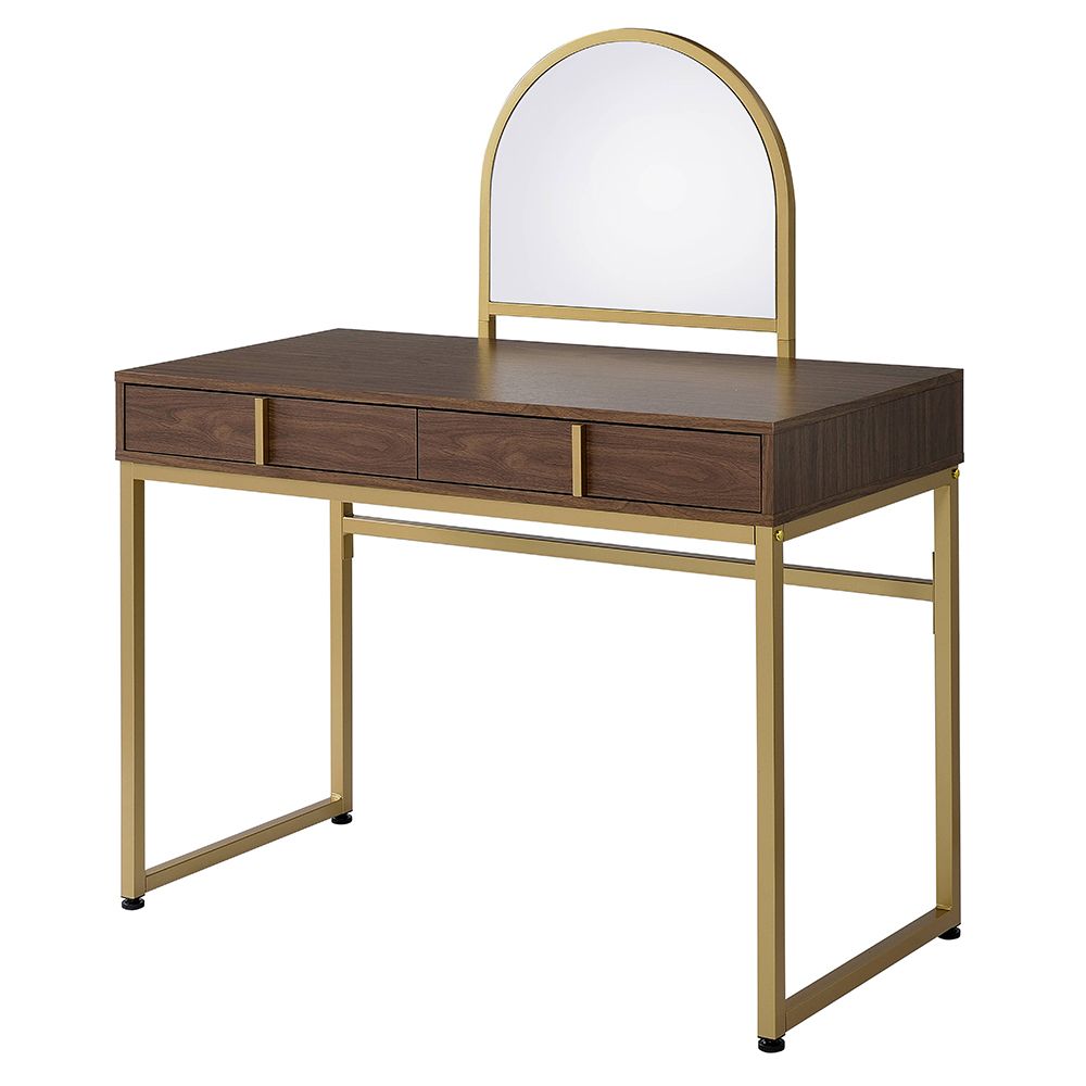 Coleen Vanity Desk W/Mirror & Jewelry Tray – view 2
