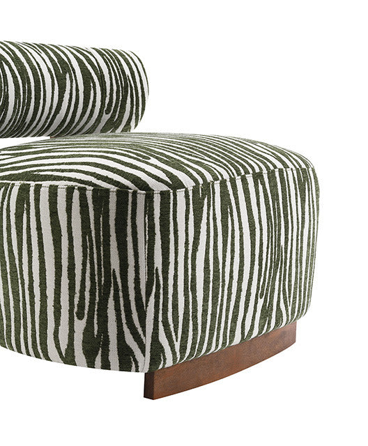 Niobe Accent Chair, Green - view 3