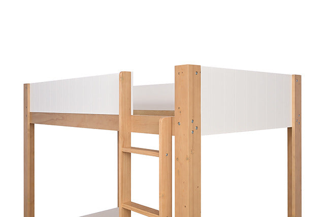 Terri Twin/Twin Bunk Bed, White/Natural - view 2