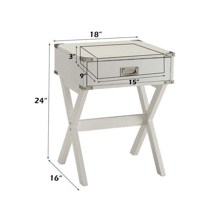 Babs Accent Table – dimensions diagram