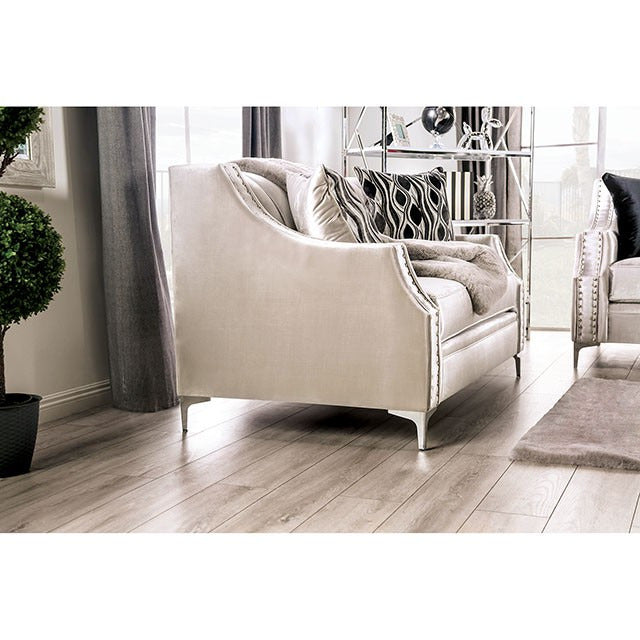Elicia Sofa, Silver/Black - view 8