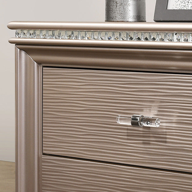 Allie Night Stand, Rose Gold - view 3