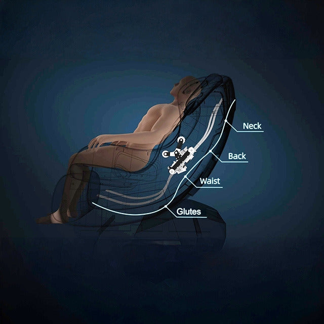Calmridge Massage Chair, White - view 5