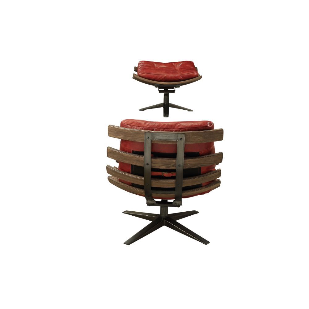 Gandy Chair & Ottoman – view 4