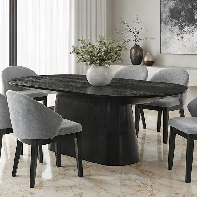 Tottenham 5 Pc. Dining Table Set, Black - view 2