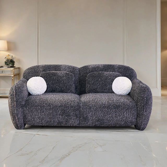 Previti Loveseat, Dark Gray - view 3